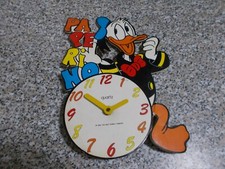 OROLOGIO PAPERINO DISNEY 1986 QUARZ ORIGINALE A PILA NON FUNZIONANTE