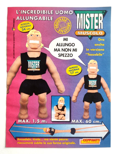Pubblicita mister muscolo - mister,