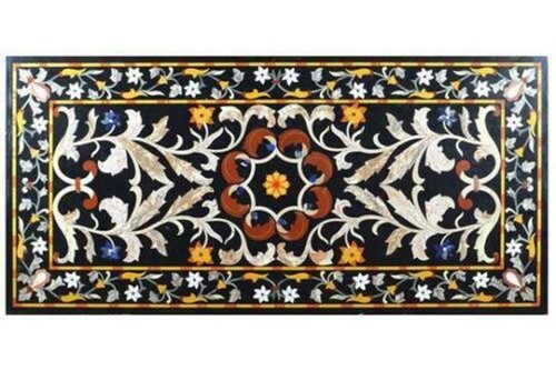 Tavolo marmo nero - 4'x2',