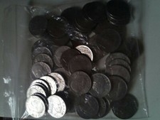 Lotto lira monete 20 centesimi anno 1940-41-42-43 Vittorio Emanuele III, Stock