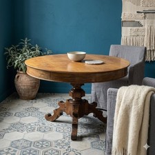 Tavolo Antico Noce con Piano