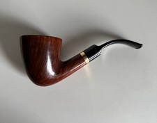 Pipa rara collezione MASTRO DE PAJA 4 fiammata vintage anno 1979 con vera oro