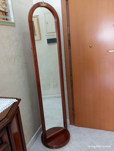 Specchio base girevole - , legno