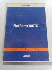 manuale informativo originale Fiat Ritmo 105 tc 1981 lingua tedesco