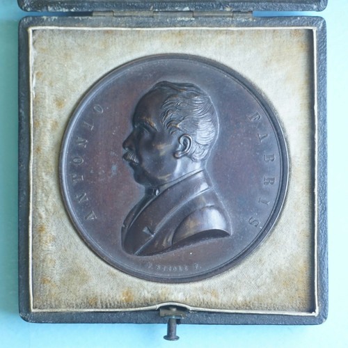 Antonio fabris medaglia 1865 - antonio,
