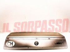 COFANO POSTERIORE BAULE + MODANATURA + STEMMA ALFA ROMEO 75 + TURBO + TS
