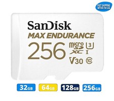 SanDisk High Endurance & Max