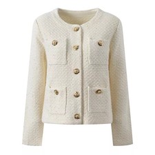 Giacca Corta Elegante Con