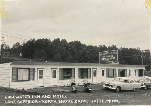 Cartolina rppc tofte - cartolina, minnesota