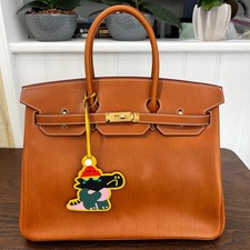 Borsa Charm Vera Pelle Stampa