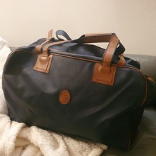 The Martini Racing Club Collection, borsone in ecopelle blu - vintage