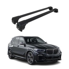 Barre portatutto portapacchi per BMW X5 G05 2018-2025 ABE portapacchi base alluminio nero