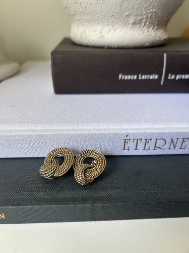 Boucles clip vintage - , monet
