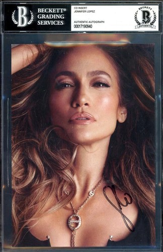 Jennifer lopez signed - signed, cd