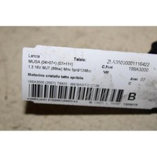 MOTORINO TETTO APRIBILE PER LANCIA MUSA (04-07) (07-11) 1.3 16V MJT (66KW) 2004