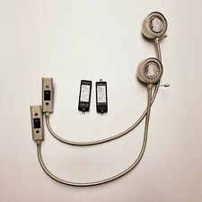 Lampade led snodabili da parete, complete di trasformatore, colore grigio 