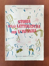 Storia della letteratura per l'infanzia. Duilio Sgreccia - 1967 La Ginestra Ed.