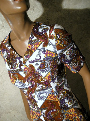 Vintage chic vestito 70s abito - vintage,