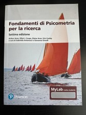 Fondamenti di psicometria per la ricerca. Ediz. Mylab. Con Contenuto digit...