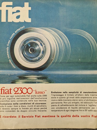 Fiat 2300 lusso auto torino - ,