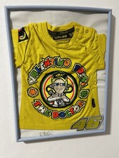 Maglietta VR46?  Valentino Rossi Neonato ??0-1 Mesi The Doctor Con Bottoni