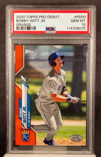 Bobby witt 2020 topps pro - bobby,