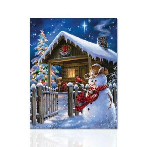 Quadro christmas house - house,