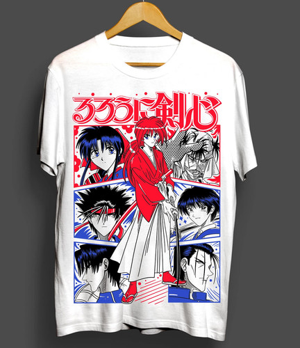 Rurouni kenshin shirt - kenshin, t-shirt