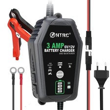 Caricabatterie 6V 12V Moto Auto Smart per Litio Piombo Riparazione Mantenitore