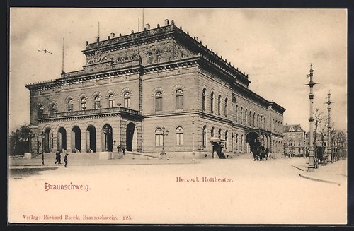 Cartolina brunswick teatro - brunswick,, di