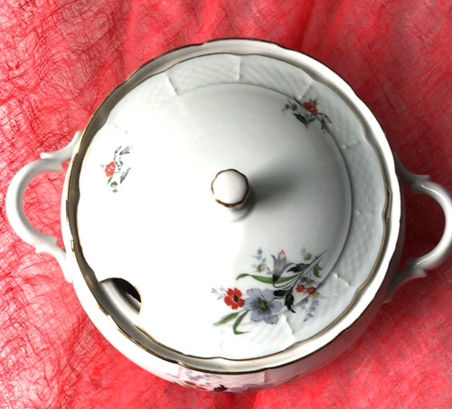 Zuppiera thun porcellana - zuppiera, in