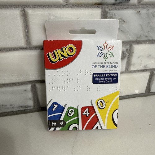 Uno braille gioco carte con - gioco,