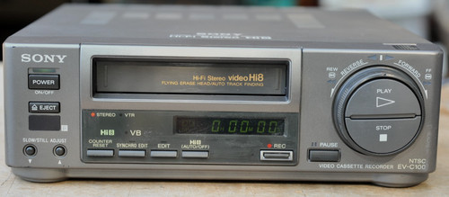 Sony c100 hi8 video8 - hi8,