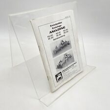 ++ Amazone / Aratro A Dischi / KG 251 Fino A KG 401 / Manuale D'uso ++