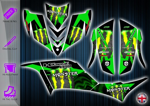 Adesivi kawasaki kfx700 - kawasaki,