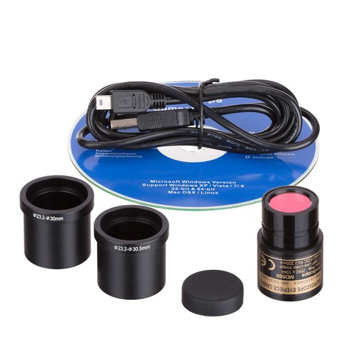 Amscope 5mp usb - amscope, live
