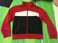 giacca tuta bimbo 10 anni Domyos con zip rosso