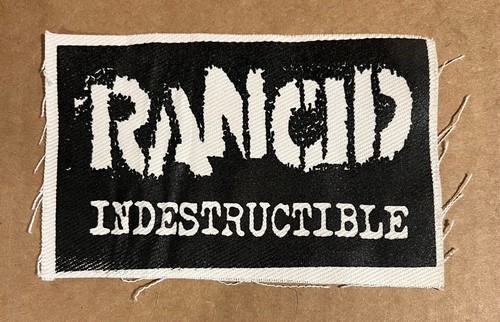 Rancid patch cucire promo - da,