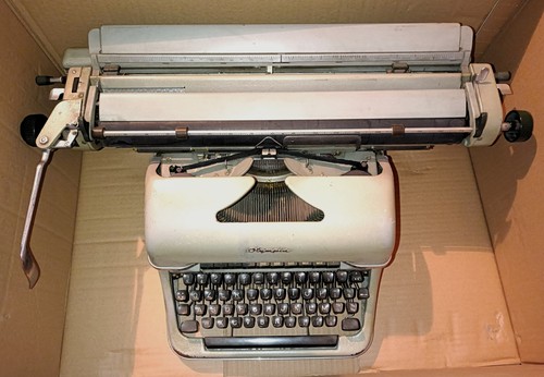Macchina scrivere olympia - macchina, da