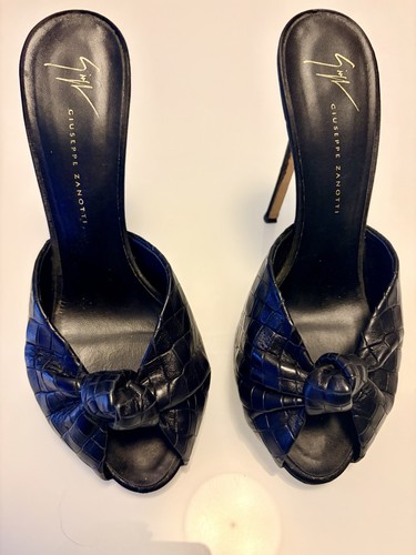 Croc nero giuseppe zanotti - nero,