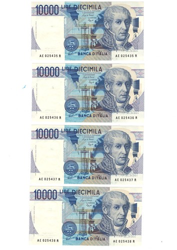 10000 lire diecimila 1984 - 5x,