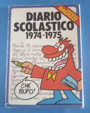 ALFREDO CASTELLI STRISCE L'OMINO BUFO su DIARIO CORRIERE DEI RAGAZZI 1974-1975