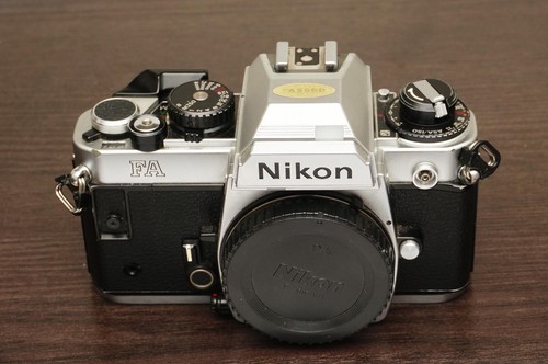Nikon 35mm slr with - fa,,