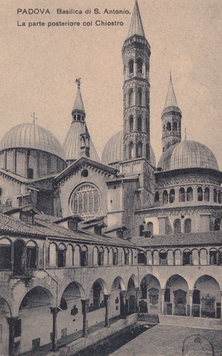 Cartolina padova basilica - di, ,basilica