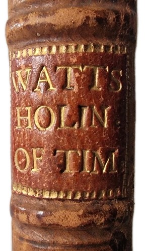 Isaac watts the - (1738), |