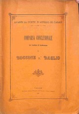 Comparsa conclusionale nel