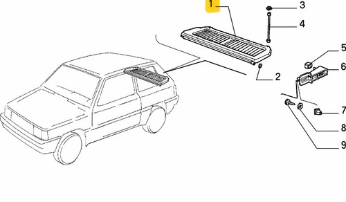 Fiat panda 141 pianale - panda,
