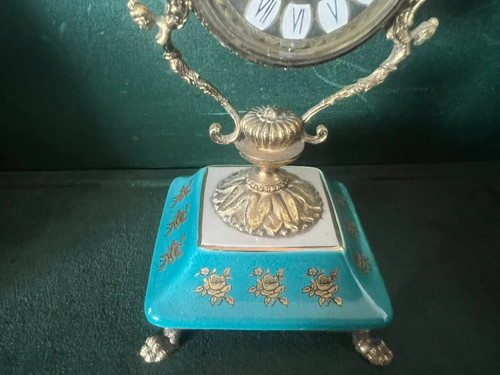 Orologio porcellana decorata - porcellana,