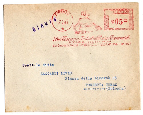Firenze 1951 meccanica - 1951,