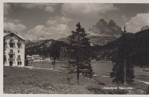 Cartolina misurina belluno - cartolina,